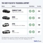 Different Car Rental Options at Bagdogra Airport