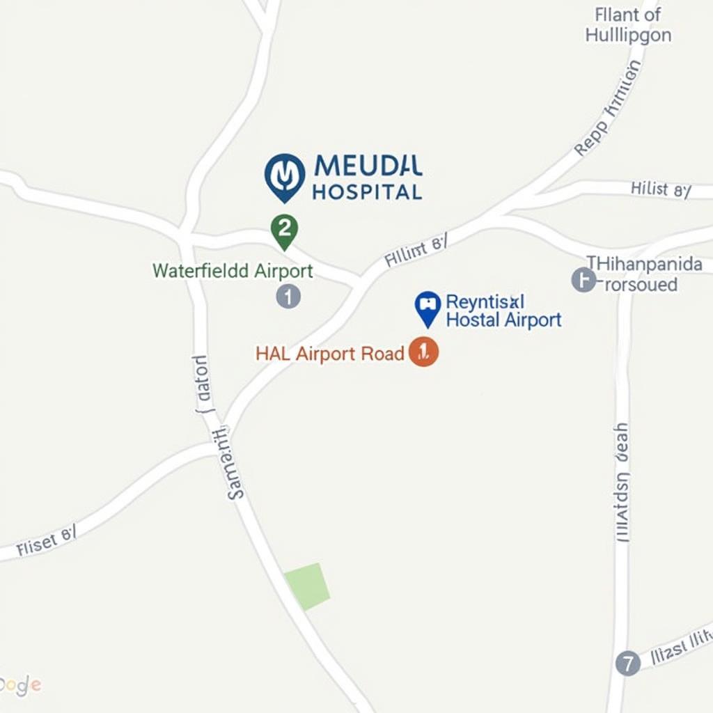 Directions to Manipal Hospital HAL Airport Road