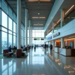 Domodedovo International Airport Terminal Interior