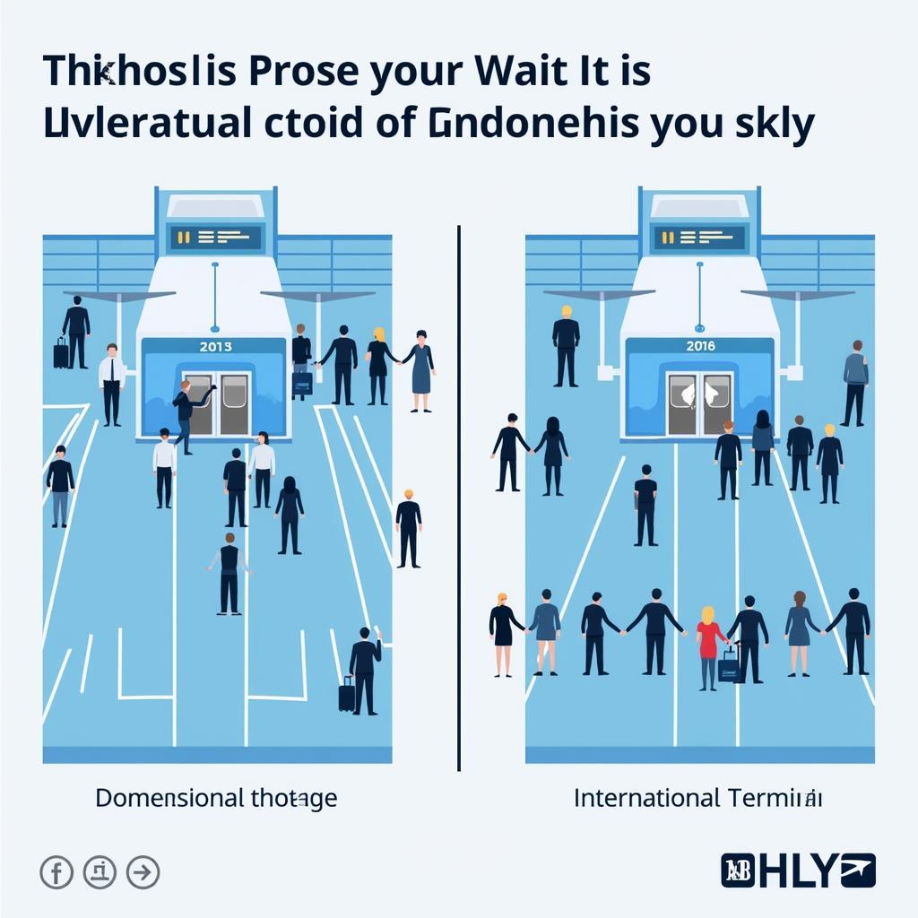 Domestic vs. International Flight Arrival Times: A Visual Guide