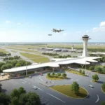 Artist's Rendition of the Proposed Amaravati Airport