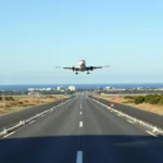 Gibraltar Airport Runway Crossing Road