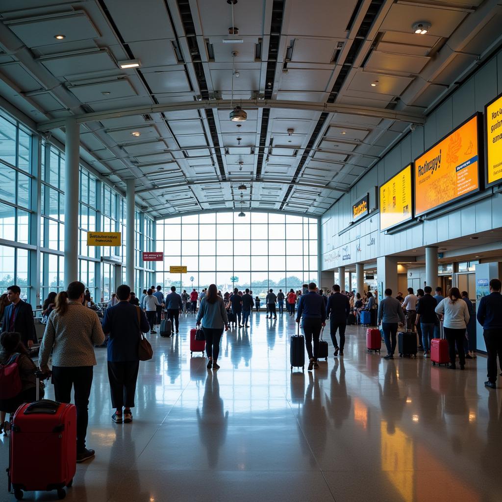 Goa Airport Departure Lounge