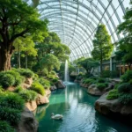 Relaxing Green Areas within Hong Kong Airport