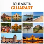 Scenic views of various tourist destinations in Gujarat