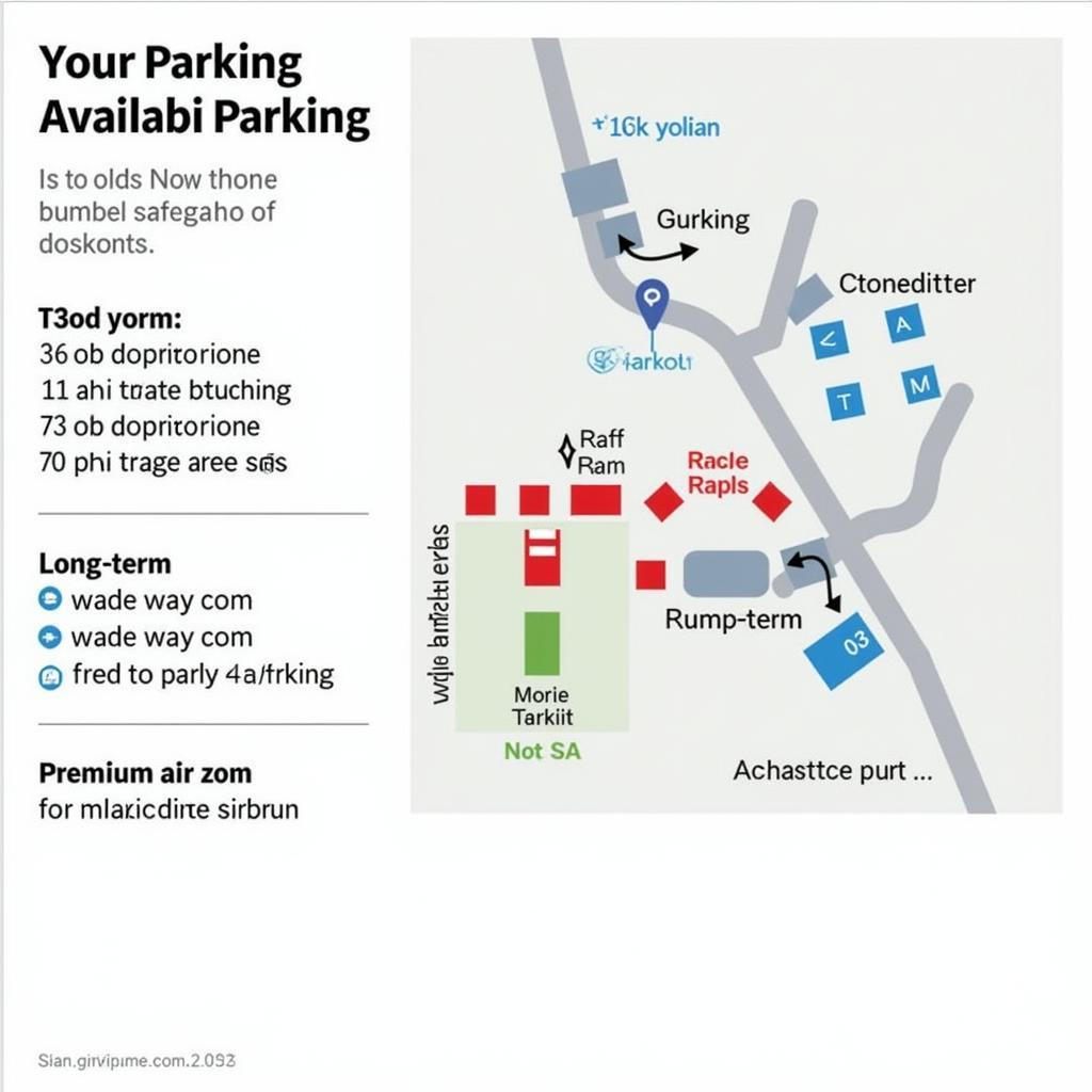 Guwahati Airport Parking Map