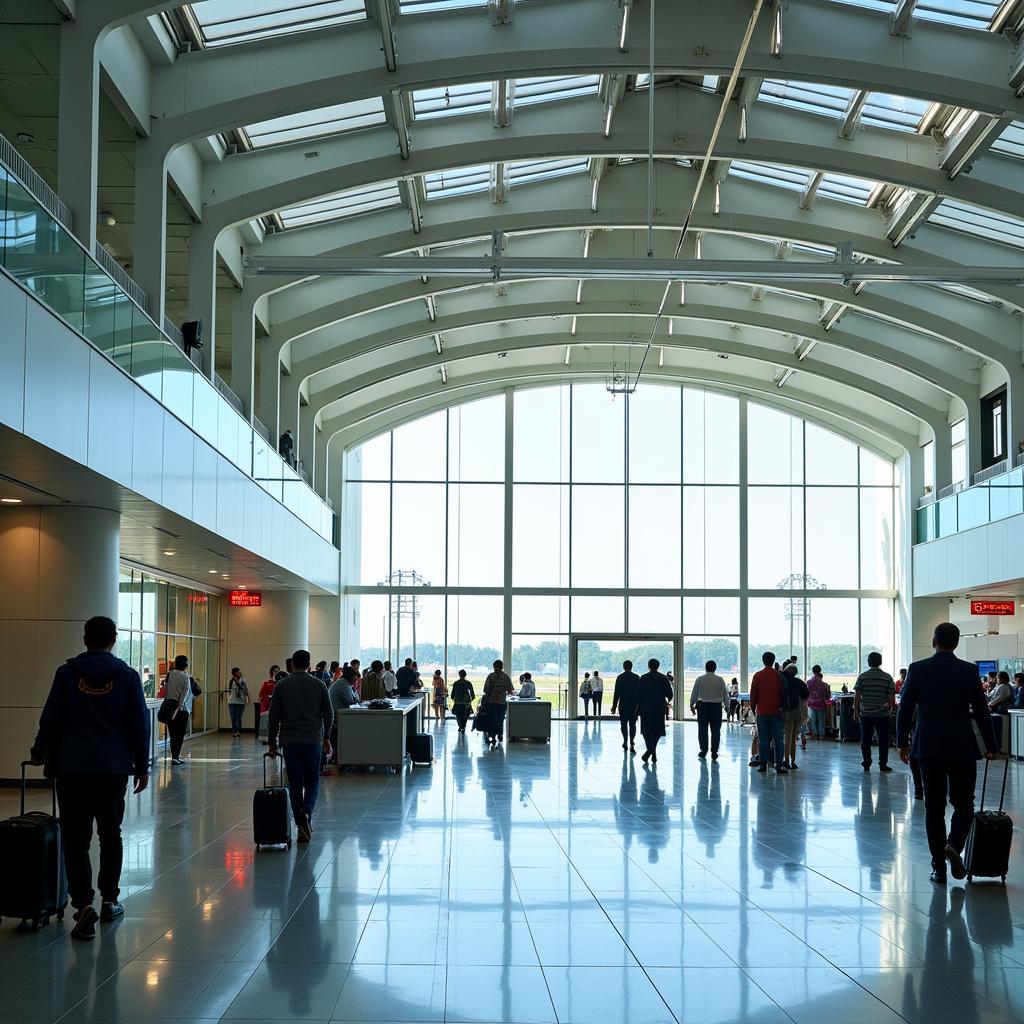 Guwahati Airport Terminal Building - Modern and Spacious