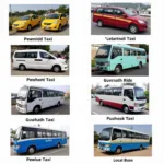 Various transportation options available at Guwahati Airport