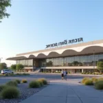 Haifa Airport Terminal Exterior View