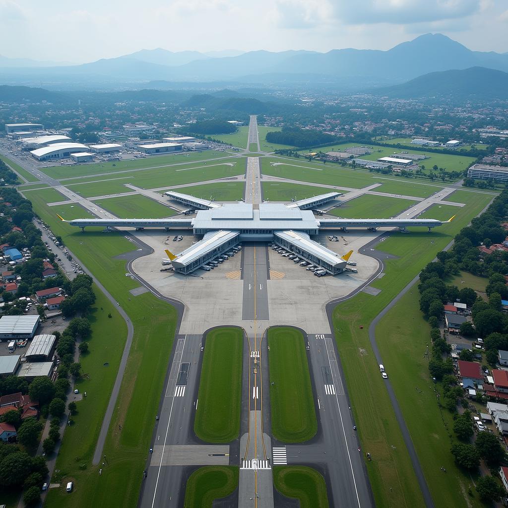 Halim Perdanakusuma Airport Overview: Runway and Terminal