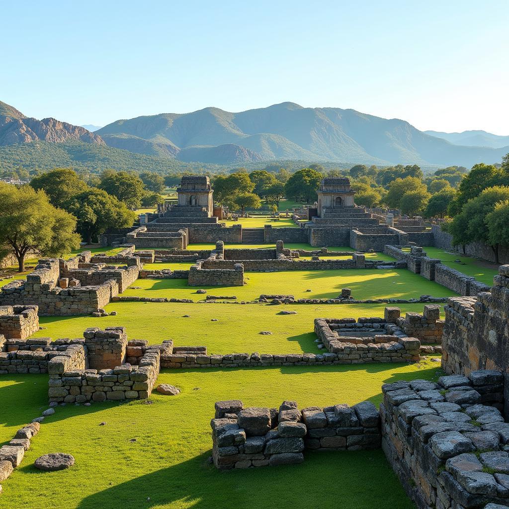 Hampi Landscape with Ruins