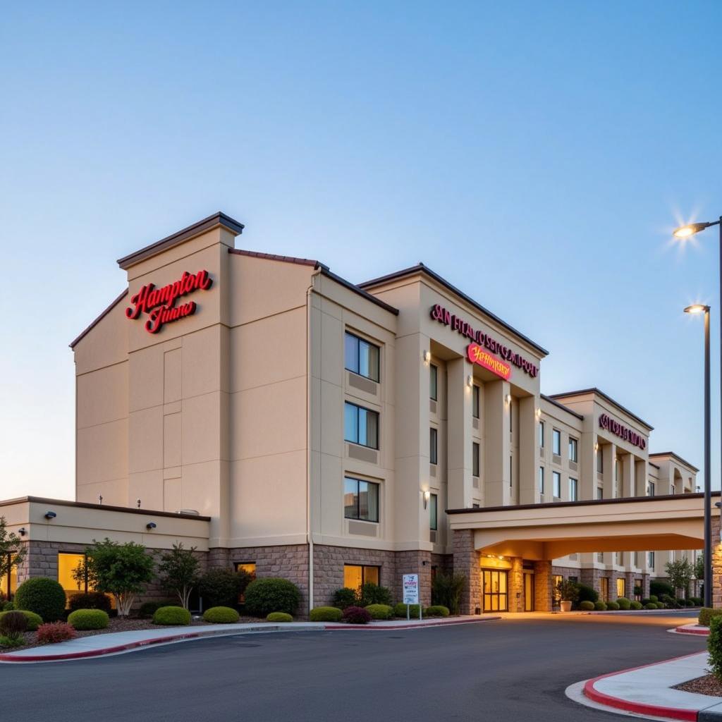 Hampton Inn SFO Exterior View