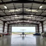 Hangar Interior at Apopka Airport