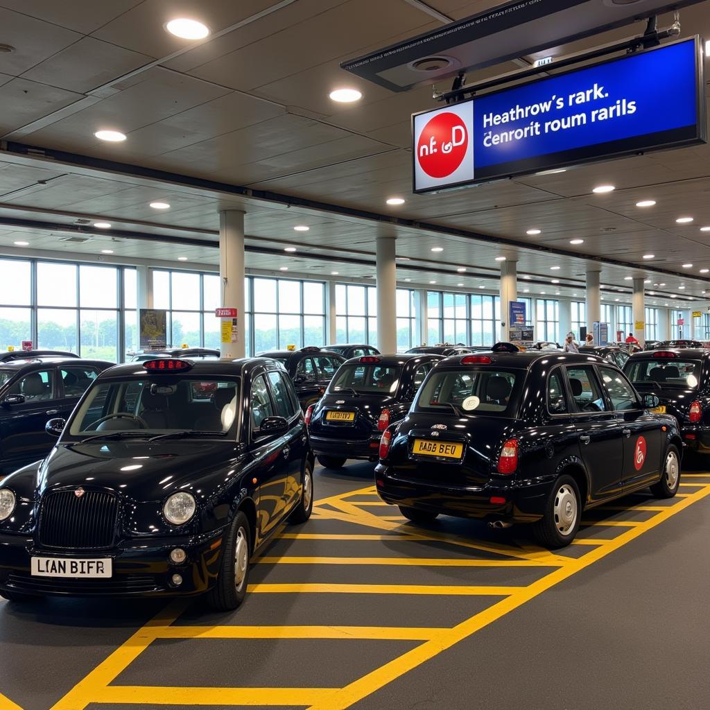 Heathrow Airport Taxi Rank