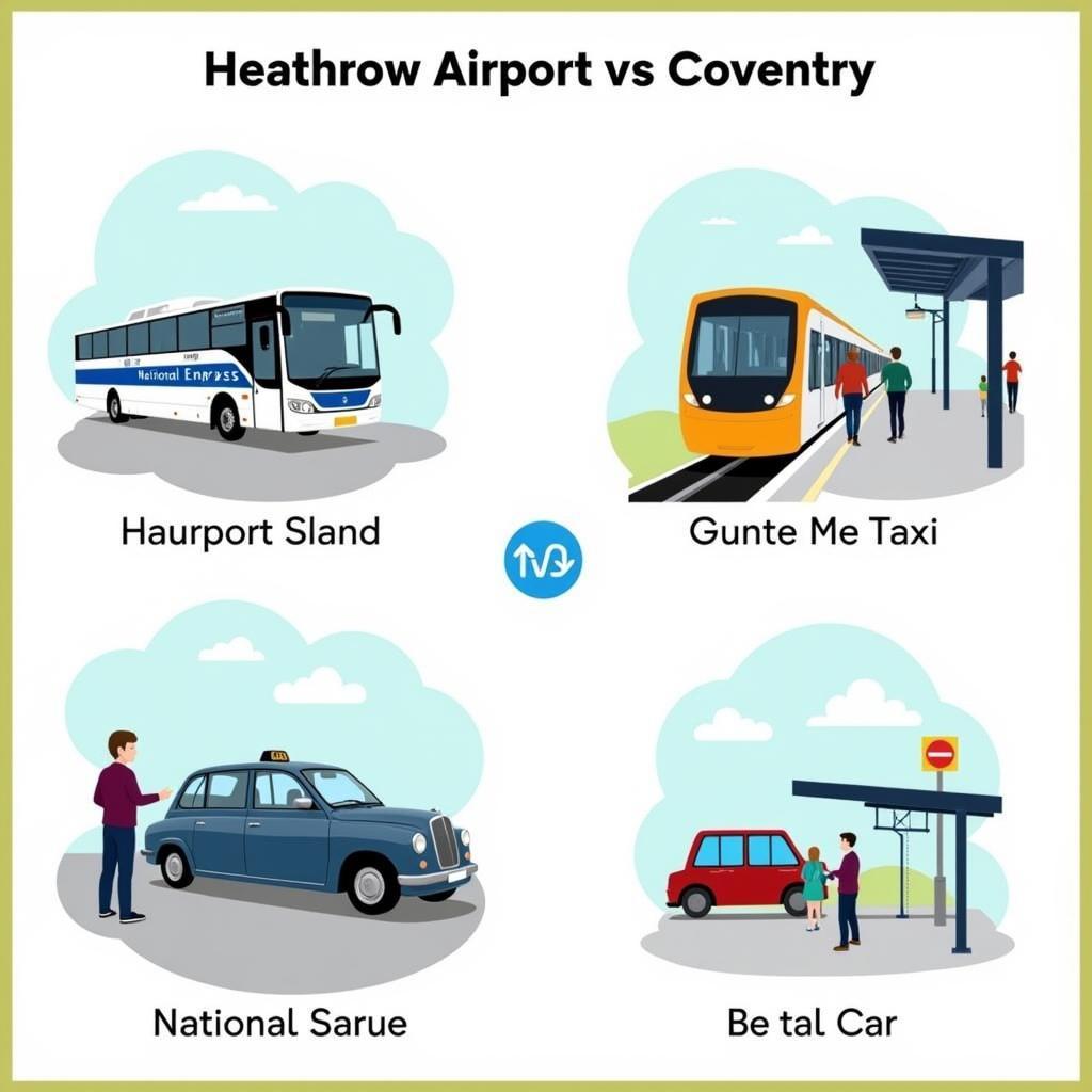 Heathrow to Coventry Travel Options: Coach, Train, Taxi, Car Rental