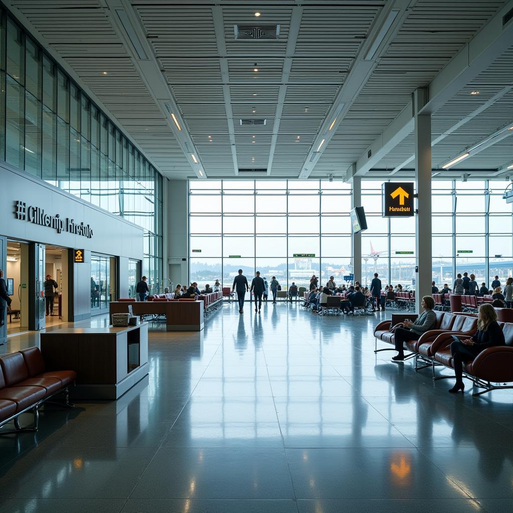 Helsinki Airport Terminal Interior