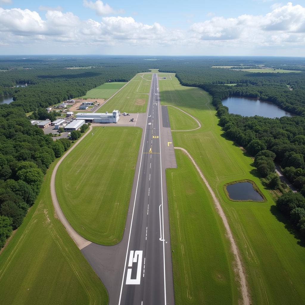 Hindon Airport Exterior