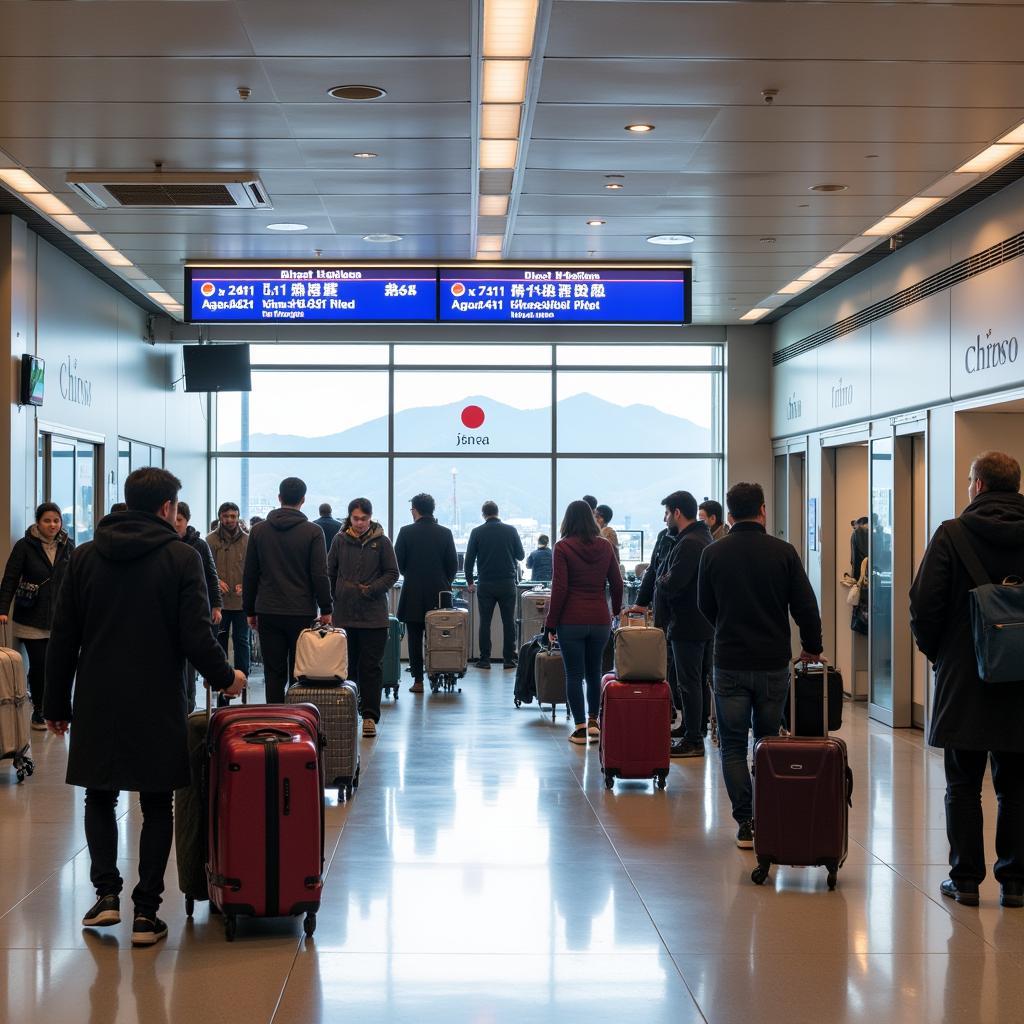 Hokkaido New Chitose Airport Arrival Hall