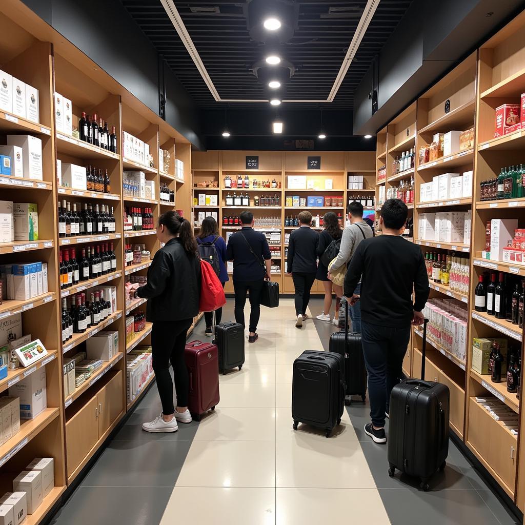 Duty-Free Shopping at Hong Kong International Airport