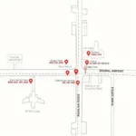 Hotels Near Bhopal Airport Map