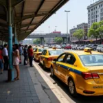 Taxi Stand at Howrah Station