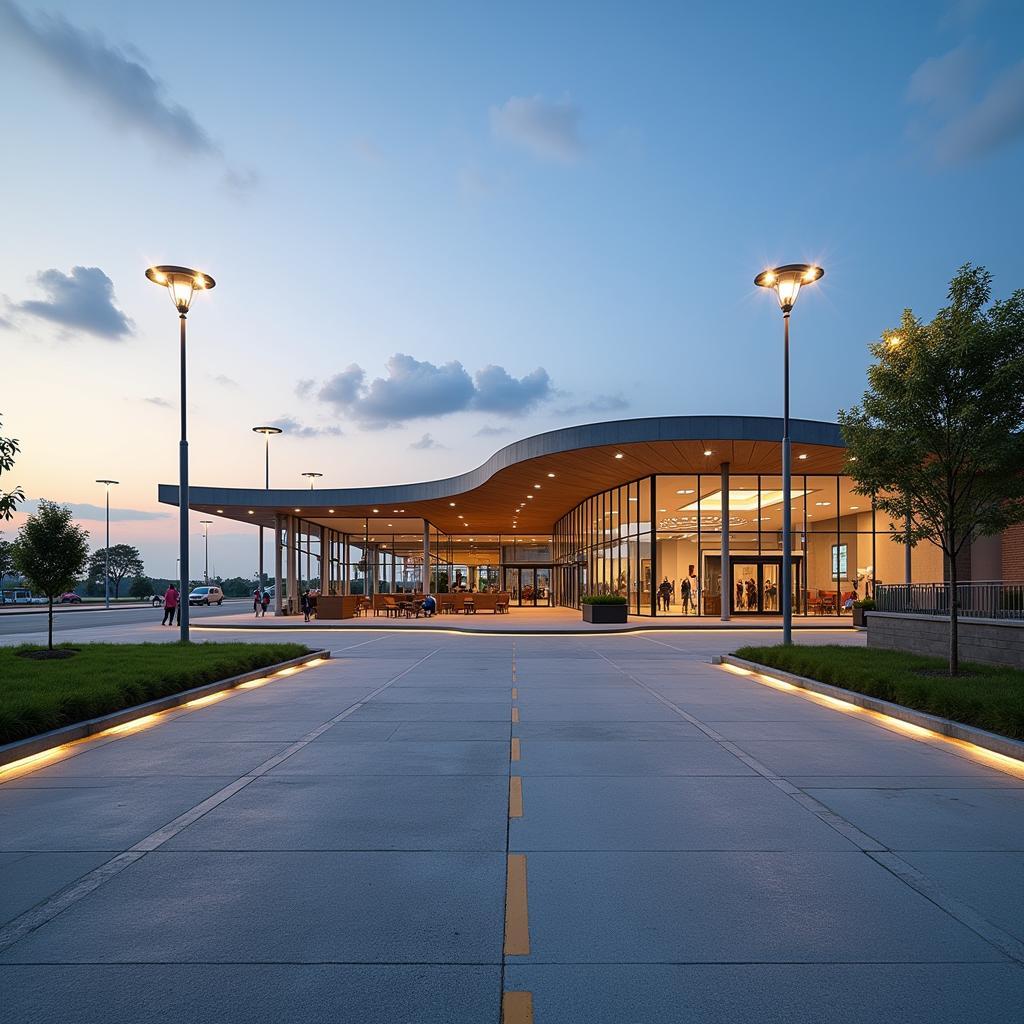 Hubballi Airport terminal building