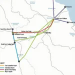 Hyderabad Airport Bus Route Map