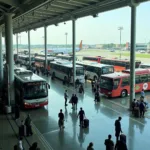 Hyderabad Airport Bus Terminal