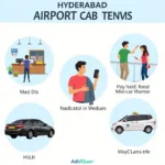 Hyderabad Airport Cab Options: Prepaid, App-Based, and Private Rentals