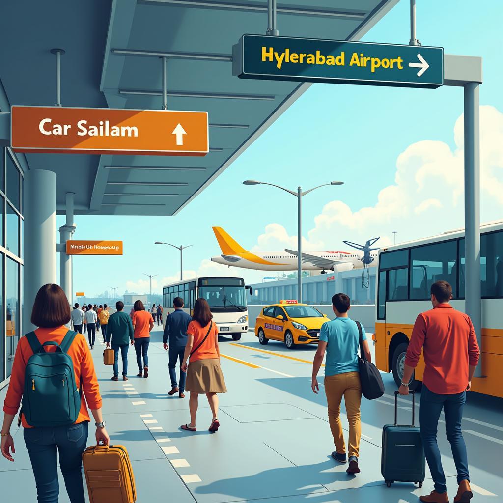 Hyderabad Airport for Srisailam Travel