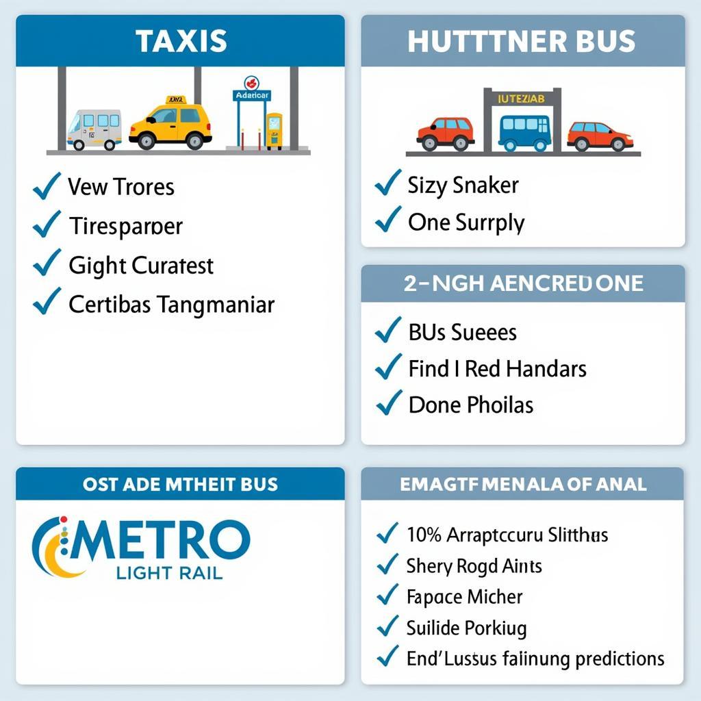 Ground Transportation Options at IAH