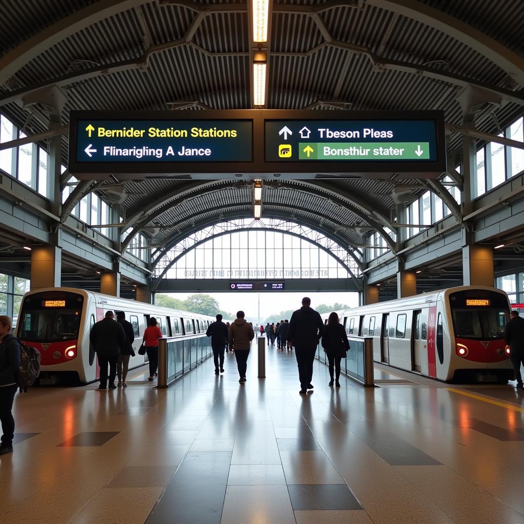 IGI Airport Metro Connectivity