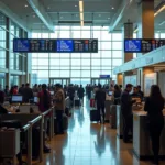 IGI Airport Terminal 2 Departure Check-in Area