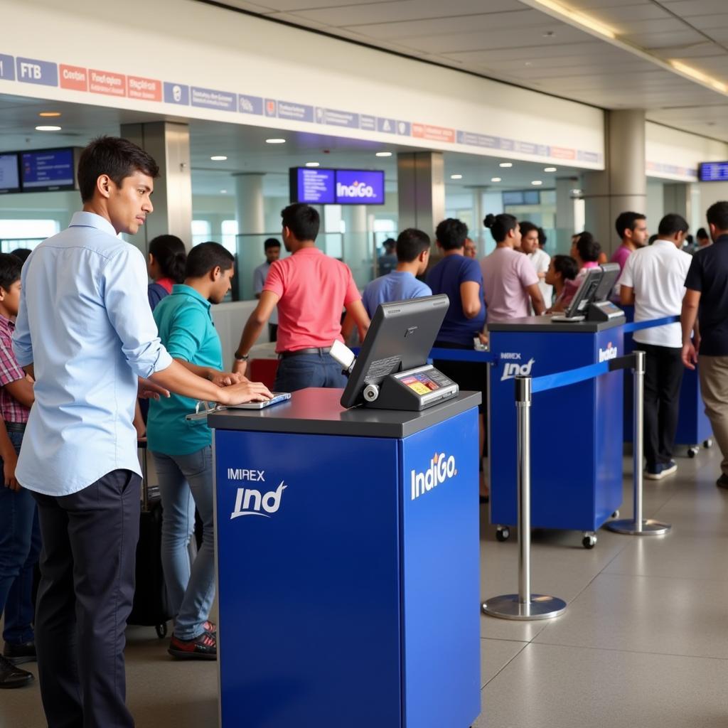 IndiGo Check-in at BOM Airport