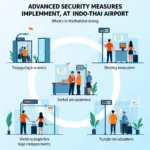 Indo-Thai Airport Management Prioritizing Security Measures