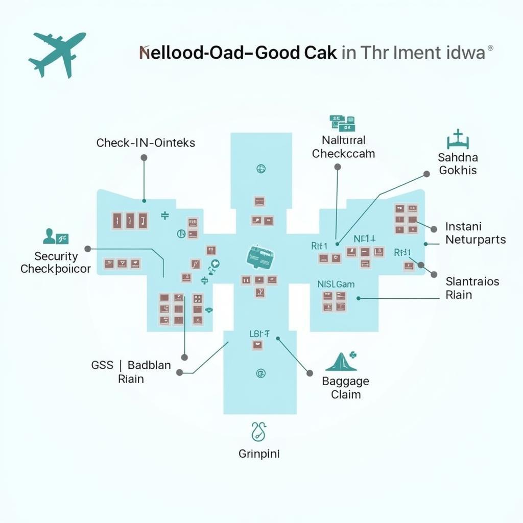 Istanbul Sabiha Gokcen Airport Terminal Layout Map