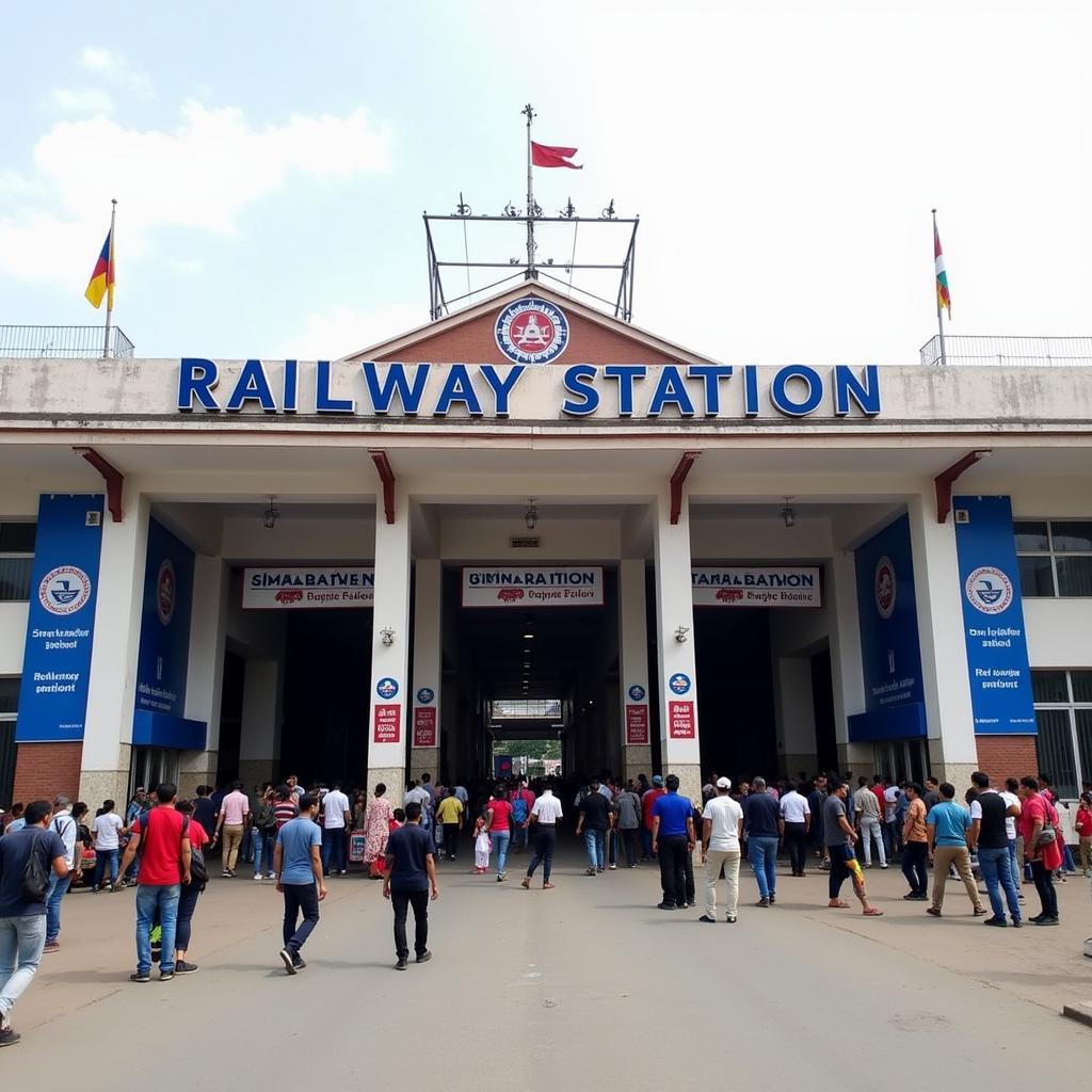 Jammu Railway Station Entrance