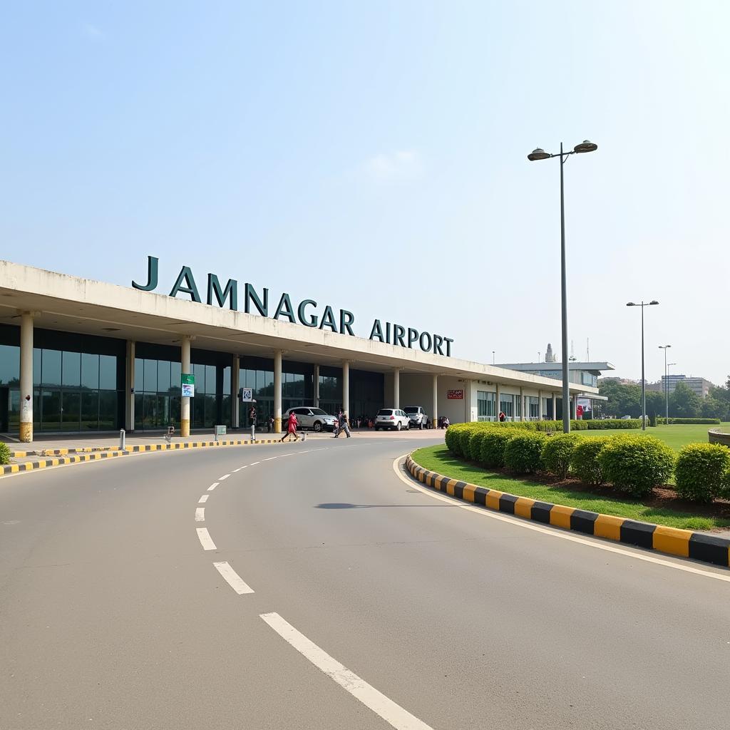 Jamnagar Airport Exterior