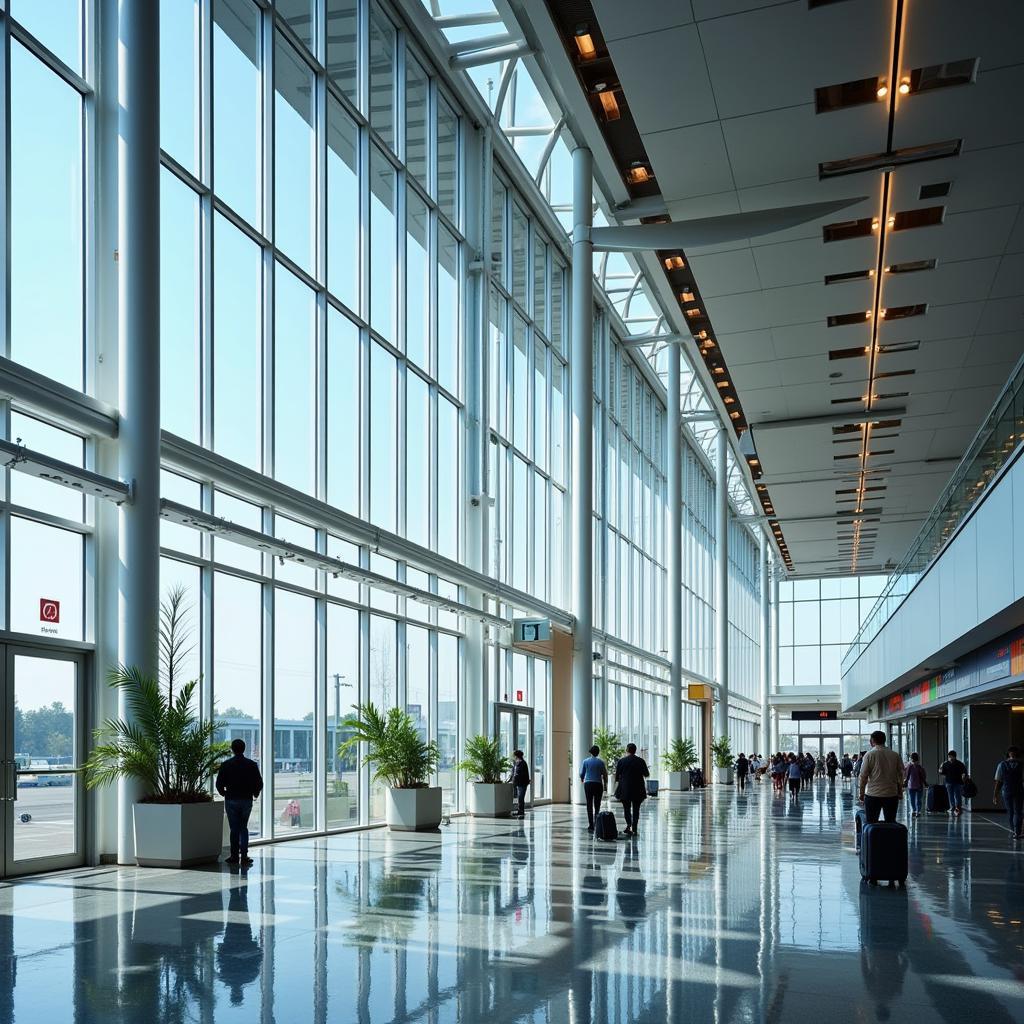 Modern Terminal Building at Jayprakash Narayan Airport