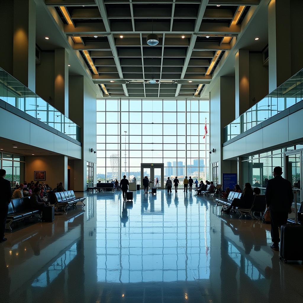 Modern and Spacious Passenger Terminal at Jewar Airport City