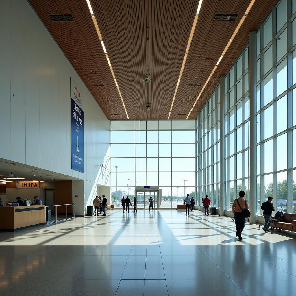 Modern Terminal Building of Jharkhand International Airport