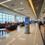 Jodhpur Airport Terminal Interior: Modern and Comfortable Waiting Area