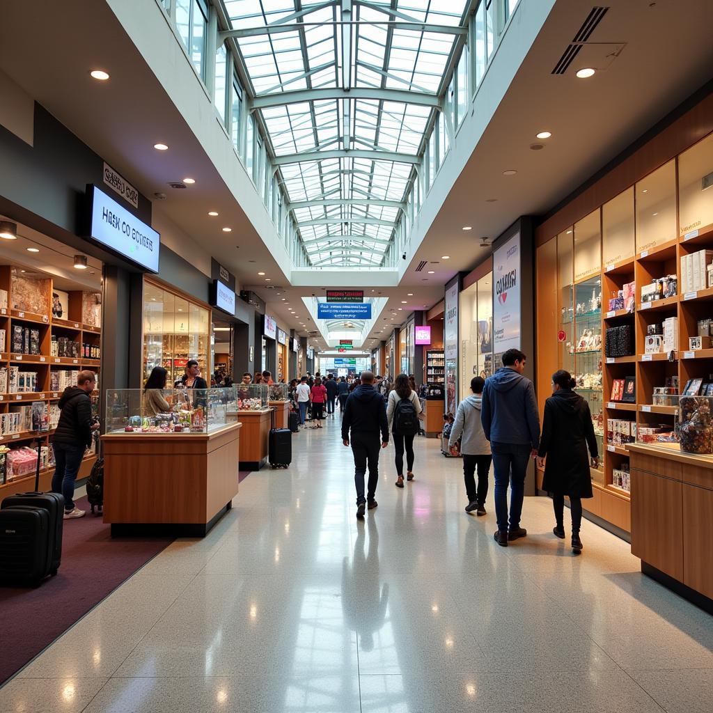 Jordan Airport Duty Free Shopping Area