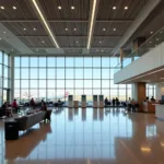 JSA Airport Terminal Building: Modern Facilities and Amenities for Passengers