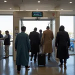 Kandahar Airport Security Checkpoint