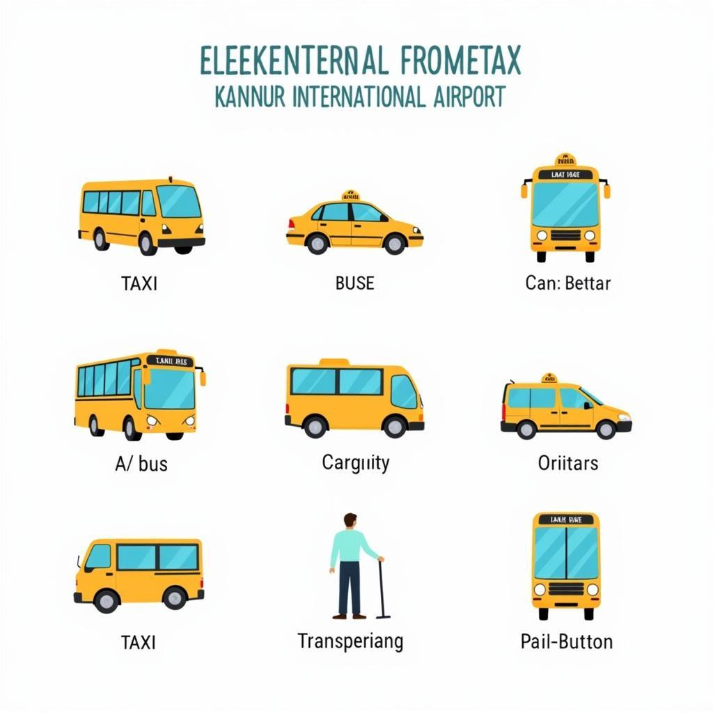 Transportation options at Kannur International Airport.