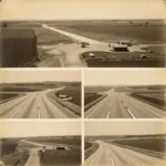 Karad Airport: A historical photograph showcasing the airport's humble beginnings as a small airstrip, gradually evolving into the modern facility it is today.