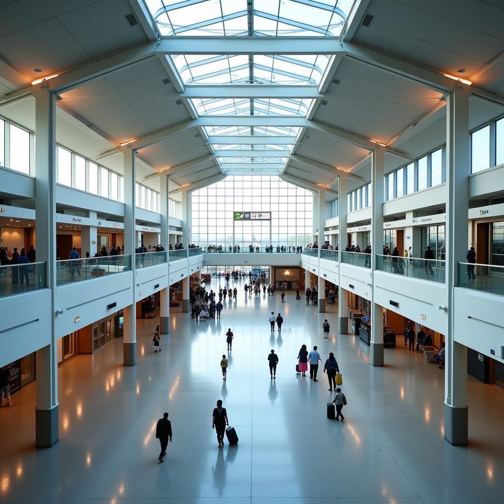 Modern Terminal at Karipur International Airport