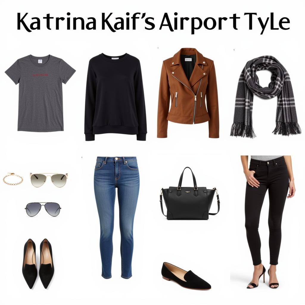 Inspiration for recreating Katrina Kaif's airport style