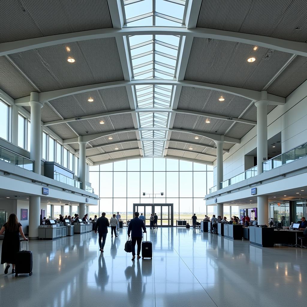 Kayseri Airport Arrivals Hall: A Welcoming Sight